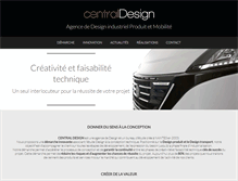 Tablet Screenshot of centraldesign.fr